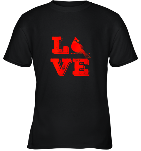 Classic Love St. Louis Missouri Baseball Fan Retro Youth T-Shirt