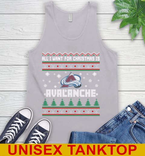 Colorado Avalanche NHL Hockey All I Want For Christmas Is My Team Sports 69