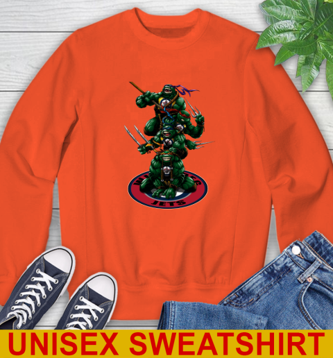 NHL Hockey Winnipeg Jets Teenage Mutant Ninja Turtles Shirt Sweatshirt 4