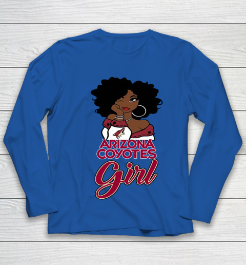 Arizona Coyotes Girl NHL Youth Long Sleeve 9
