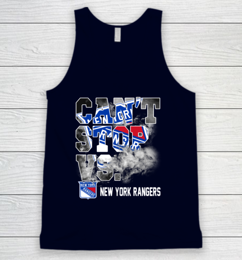 NHL New York Rangers Hockey Can't Stop Vs Tank Top 2