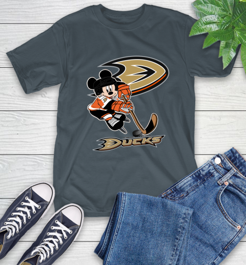 NHL Anaheim Ducks Mickey Mouse Disney Hockey T Shirt T-Shirt 9