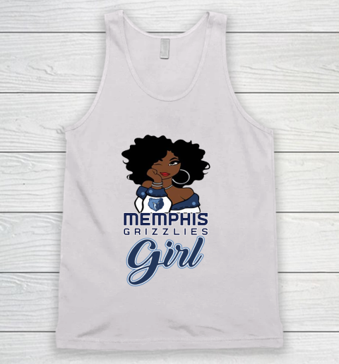 Memphis Grizzlies Girl NBA Tank Top 2