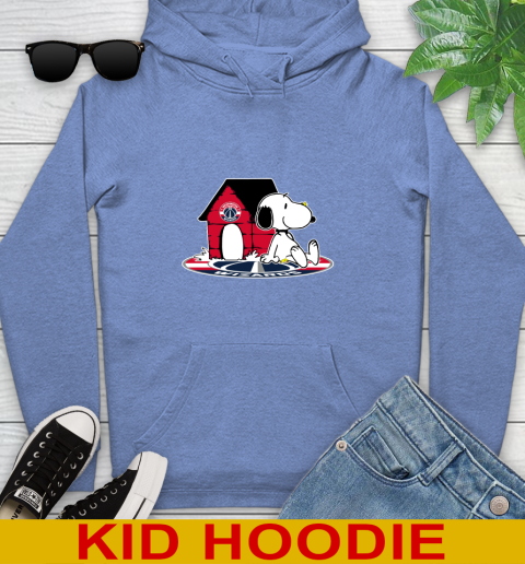 NBA Basketball Washington Wizards Snoopy The Peanuts Movie Shirt Youth Hoodie 12