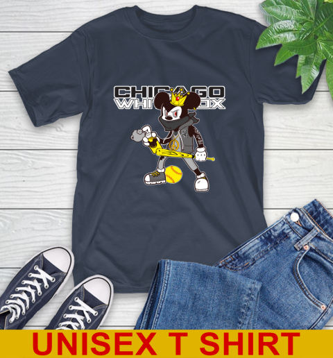 Chicago White Sox MLB Baseball Mickey Peace Sign Sports T-Shirt 4