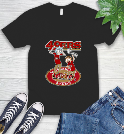 I Turned Myself Into A San Francisco Fan Morty, I'm 49ers Rick Shirts 49
