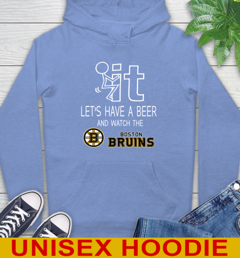 Boston Bruins Hockey NHL Let's Have A Beer And Watch Your Team Sports Hoodie 11