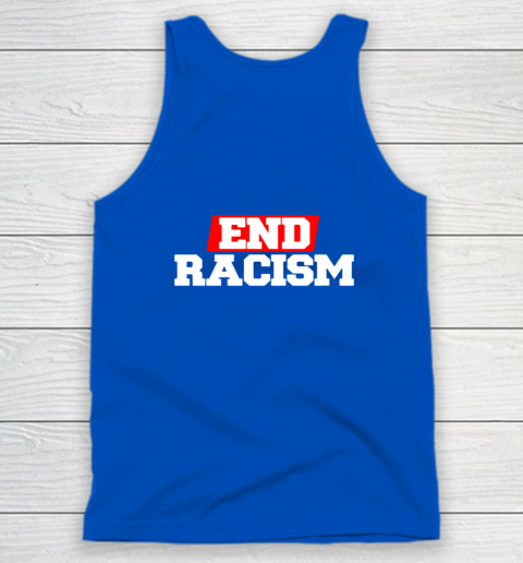 NFL End Racism Print In Front And Back Tank Top 10