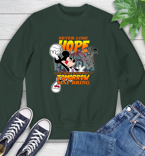 Detroit Pistons NBA Basketball Mickey Disney Never Lose Hope Sweatshirt 12