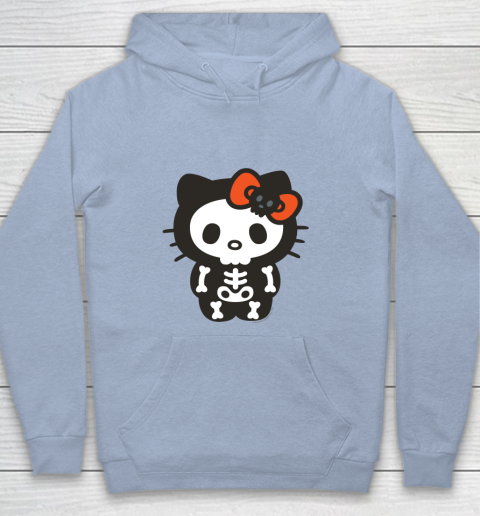 Hello Kitty Skeleton Halloween Youth Hoodie 5