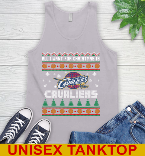 NBA All I Want For Christmas Is Cleveland Cavaliers Basketball Sports 69