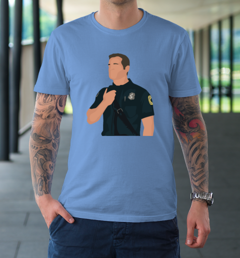 Bobby Nash Captain 911 On ABC TV Show T-Shirt 7