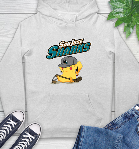 NHL Pikachu Hockey Sports San Jose Sharks Hoodie
