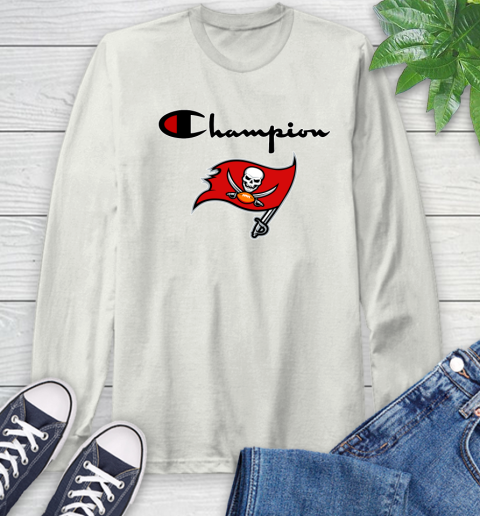 NFL Football Tampa Bay Buccaneers Champion Shirt Long Sleeve T-Shirt 11