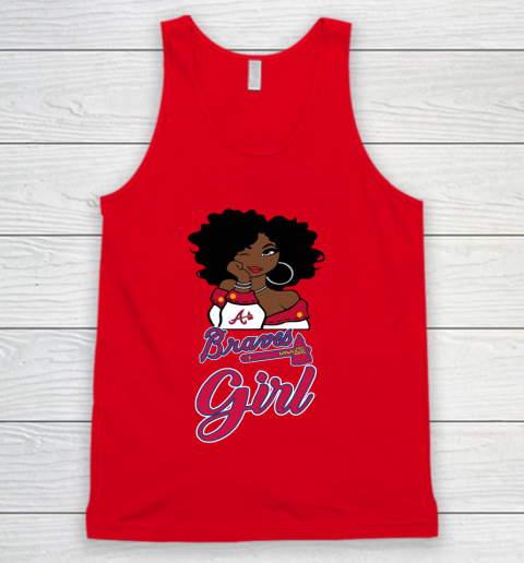 Atlanta Braves Girl MLB Tank Top 6