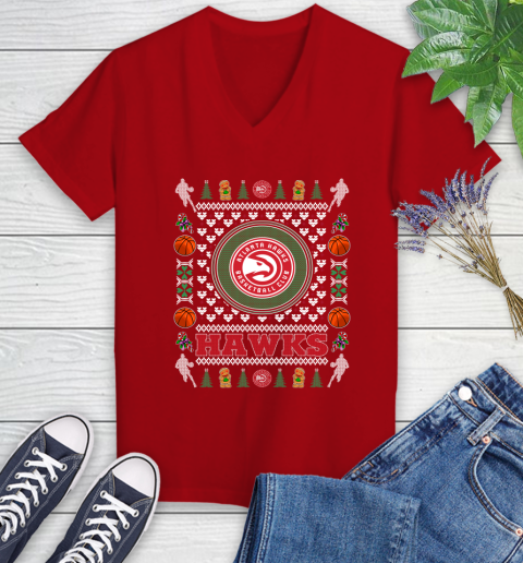 Atlanta Hawks Merry Christmas NBA Basketball Loyal Fan Ugly Shirt 84