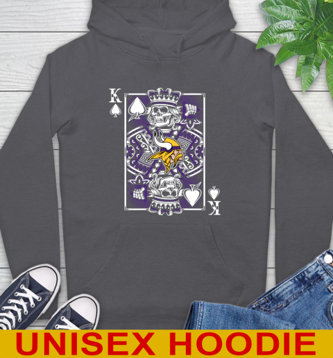 Minnesota Vikings NFL Football The King Of Spades Death Cards Shirt Hoodie 7