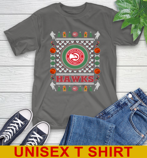 Atlanta Hawks Merry Christmas NBA Basketball Loyal Fan T-Shirt 10