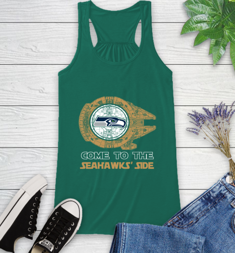 NFL Come To The Seattle Seahawks Wars Football Sports Racerback Tank 6