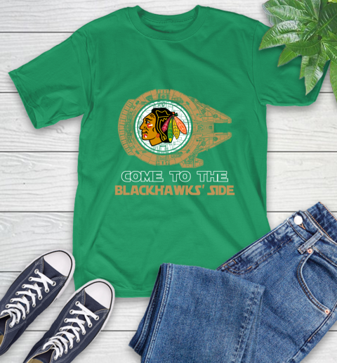 NHL Come To The Chicago Blackhawks Wars Hockey Sports T-Shirt 7