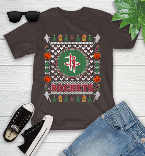 Houston Rockets Merry Christmas NBA Basketball Loyal Fan Ugly Shirt 106