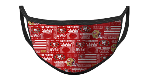 NFL San Francisco 49ers Football For Fans Stunning Face Masks Face Cover
