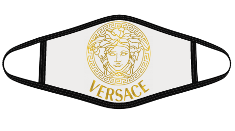 Versace Logo Versace Logo Face Cover