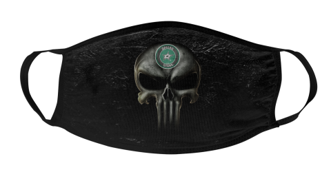 NHL Dallas Stars Hockey The Punisher Face Mask Face Cover