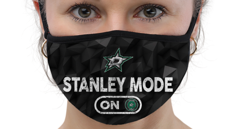 Dallas Stars Stanley Mode On Face Mask Face Cover