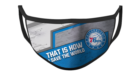 NBA Philadelphia 76ers Basketball This Is How I Save The World For Fans Cool Face Masks Face Cover