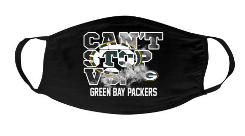 NFL Green Bay Packers Football Can't Stop Vs Face Masks Face Cover