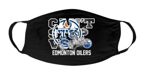 NHL Edmonton Oilers Hockey Can't Stop Vs Face Masks Face Cover