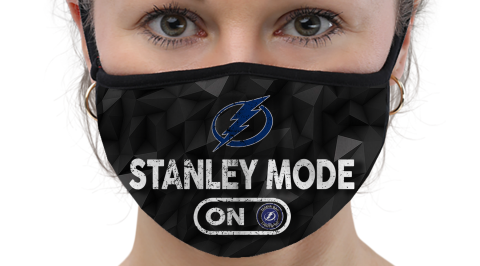 Tampa Bay Lightning Stanley Mode On Face Mask Face Cover