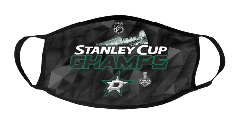 Stanley Cup Champions NHL Dallas Stars 2020 Stanley Cup Mask Face Cover
