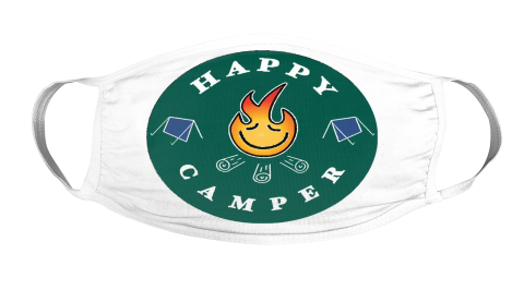 Happy Camper II Mask Face Cover