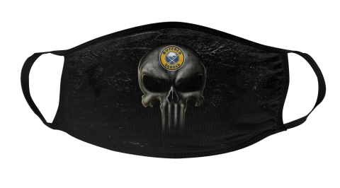 NHL Buffalo Sabres Hockey The Punisher Face Mask Face Cover