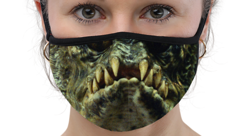 Gillman the Monster Squad Halloween Face Mask Face Cover