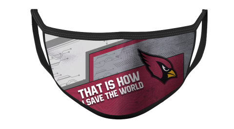 NFL Arizona Cardinals Football This Is How I Save The World For Fans Cool Face Masks Face Cover