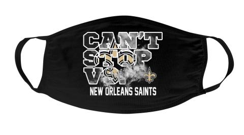 NFL New Orleans Saints Football Can't Stop Vs Face Masks Face Cover