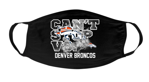 NFL Denver Broncos Football Can't Stop Vs Face Masks Face Cover