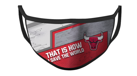NBA Chicago Bulls Basketball This Is How I Save The World For Fans Cool Face Masks Face Cover
