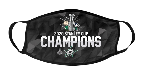 2020 Stanley Cup Champion Dall Stars Snoopy Mask Face Cover