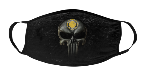 MLB Pittsburgh Pirates Baseball The Punisher Face Mask Face Cover