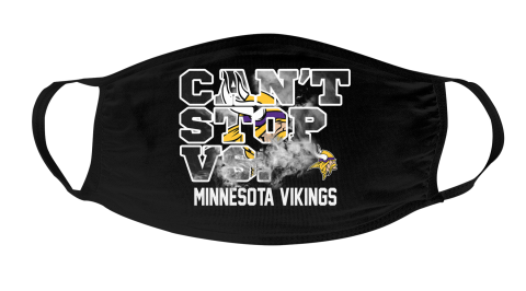 NFL Minnesota Vikings Football Can't Stop Vs Face Masks Face Cover