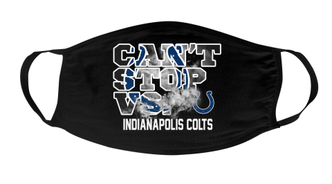NFL Indianapolis Colts Football Can't Stop Vs Face Masks Face Cover