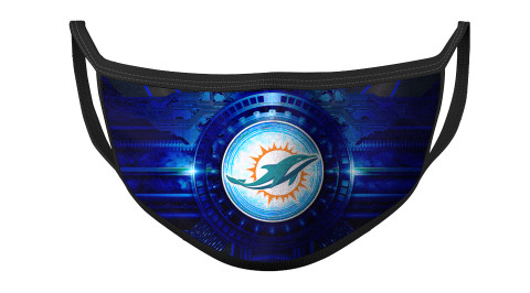NFL Miami Dolphins Football For Fans Cute Face Masks Face Cover