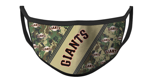 MLB San Francisco Giants Baseball Military Camo Patterns For Fans Cool Face Masks Face Cover