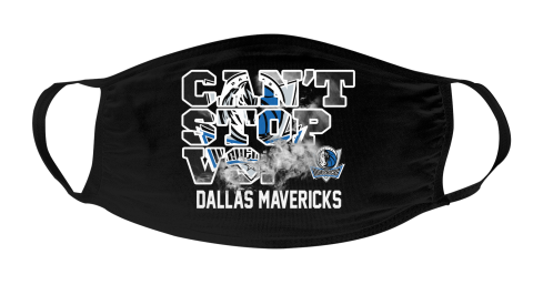 NBA Dallas Mavericks Basketball Can't Stop Vs Face Masks Face Cover
