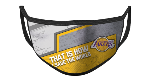 NBA Los Angeles Lakers Basketball This Is How I Save The World For Fans Cool Face Masks Face Cover
