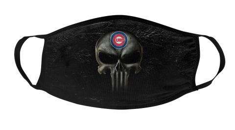 MLB Chicago Cubs Baseball The Punisher Face Mask Face Cover